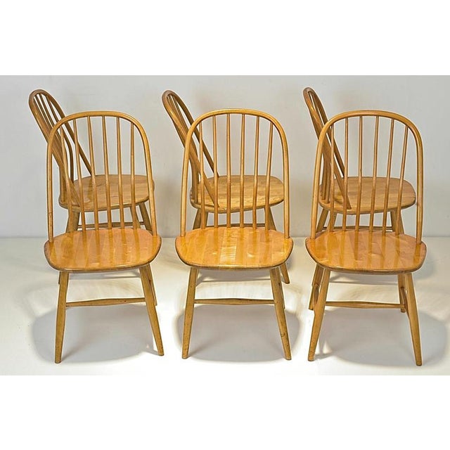 Akerblom Chairs by Bengt Åkerblom for Nässjö Chair Factory, Sweden, 1954, Set of 6 For Sale - Image 8 of 13