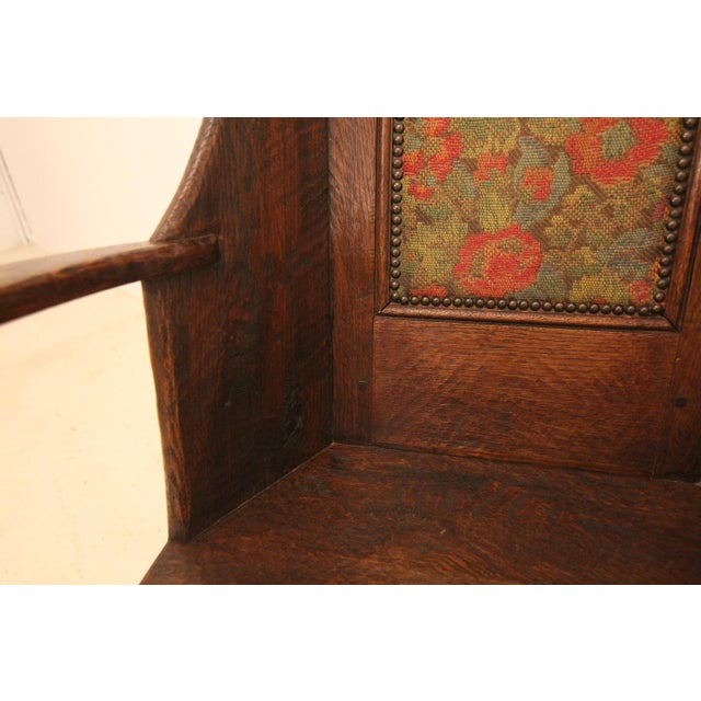 Brown Antique English Lambing Chair, 1890s For Sale - Image 8 of 18