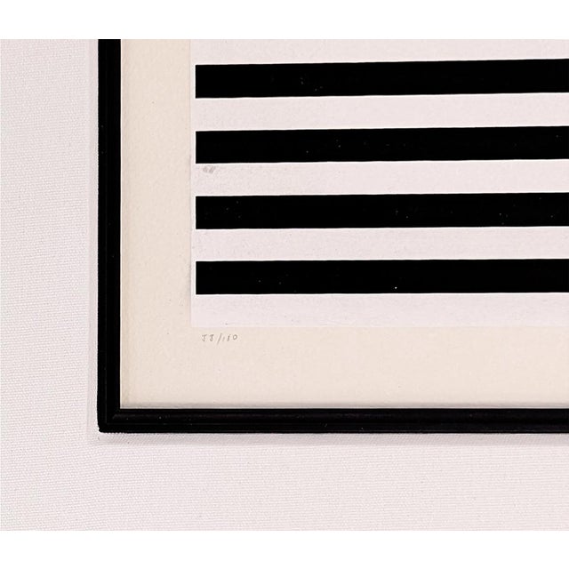 Abstract Yaacov Agam, v (From Double Metamorphosis Series) Large Abstract Screen Print, 1973 For Sale - Image 3 of 3