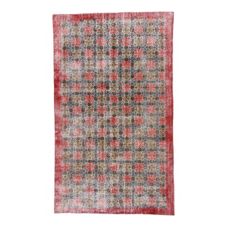 Vintage Turkish Sivas Rug, 05'03 X 08'10 For Sale