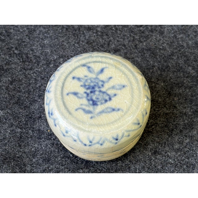 Late 15th 16th Century Porcelain Shipwreck Jar Box For Sale - Image 10 of 16