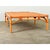 French Vintage Massive Rattan Coffee Table For Sale - Image 9 of 10