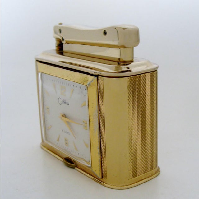 Vintage Colibri Clock Lighter Chairish