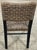 4 Palecek Blackened Pananawood & Woven Seagrass Dining Chairs, Late 20th Century For Sale - Image 9 of 17