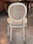 Set of Six Vintage French Painted Dining Chairs For Sale - Image 10 of 10