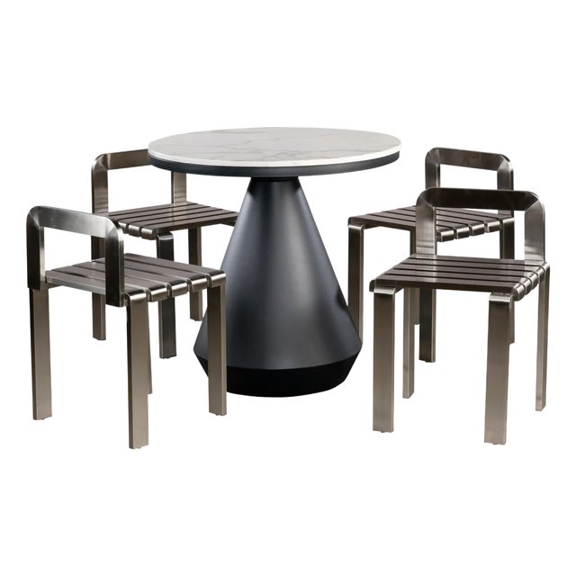 Tara Dining Table Set for 4, 5 Piece Set For Sale