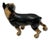 Hard 2 Find Vintage 1930s Hubley Manufacturing Co. Brown Painted Boston Terrier Cast Iron Dog Doorstop For Sale - Image 13 of 18