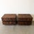 1970s Pair of Vintage Mid Century Modern Burlwood Nightstands 1970s For Sale - Image 5 of 10