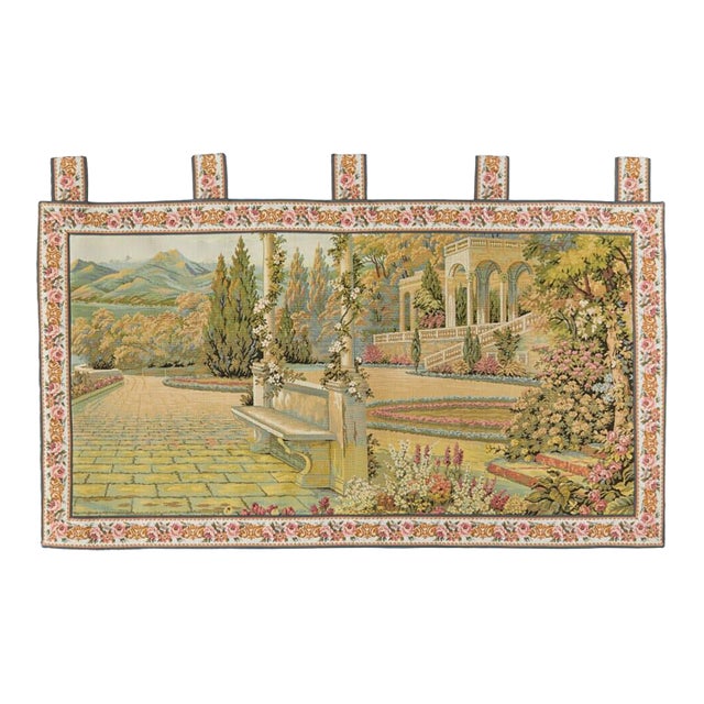 The Terrace Loom Woven Tapestry - (With Loops) 68 X 110 Cm (2′3" × 3′7") - Requires Rod Size 3 For Sale