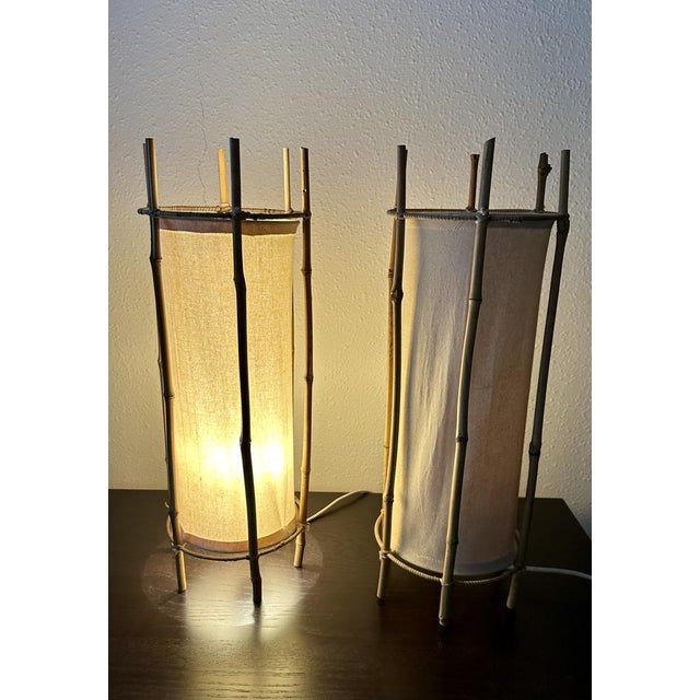 Table Lamps by Louis Sognot, 1960s, Set of 2 For Sale - Image 6 of 14