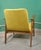Goldenrod Armchair by Louis van Teeffelen for Webe, 1960s For Sale - Image 8 of 12