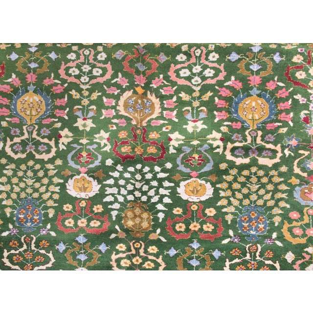 Rare Early 20th Century German Tetex Tabriz Rug For Sale - Image 11 of 16