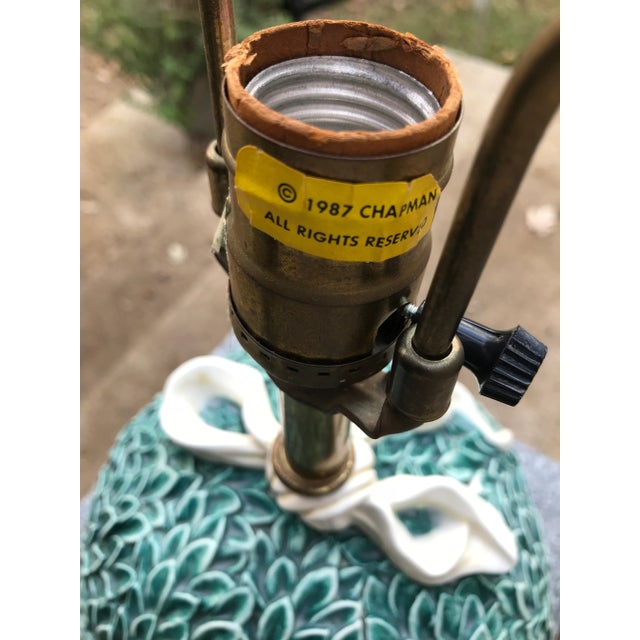 1980s Vintage Chapman Topiary Planter Lamp For Sale - Image 11 of 13