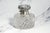 Magnificent Large Paperweight Style Cut Crystal Antique Victorian Sterling Silver Desk Inkwell Home Decor For Sale - Image 13 of 18
