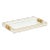 Chelsea House Copas Serving Tray in White For Sale