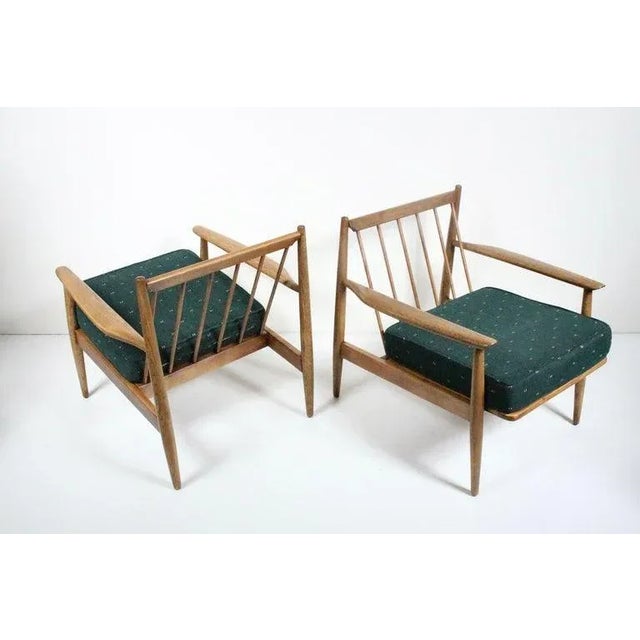 Danish Modern Viko Baumritter Walnut Lounge Chairs, 1950s - a Pair For Sale - Image 6 of 13