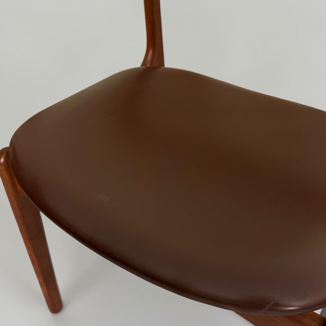 Danish Teak Dining Chairs by Erik Buch for O.D. Møbler, Denmark, 1960s, Set of 4 For Sale - Image 4 of 9