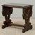 Mid 20th Century Renaissance Style Marble Top Carved End Table ~ Side Table For Sale - Image 5 of 18