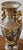 1960s Vintage Royal Satsuma Hand-Painted Porcelain Urn Vase With Moriage & Gilt Handles For Sale - Image 5 of 17