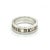 Contemporary 1990s Tiffany & Co Authentic Estate Atlas Ring Size 6.5 Silver 6 mm, Size 6.5 For Sale - Image 3 of 7