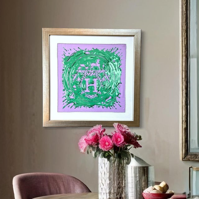 Vintage finds exclusively ours. Our framed vintage Hermès scarves are sustainably sourced, locally made with a history and...