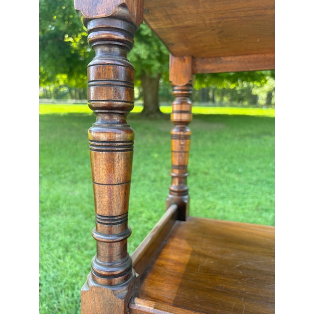 English Regency Mahogany Dumbwaiter, Circa 1840 For Sale - Image 10 of 11