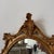 Wood Antique Oval Wood Gilt Mirror in Shield Shape With Italian Rococo Detail For Sale - Image 7 of 9