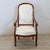 Wood Antique Walnut Armchair, 1800s For Sale - Image 7 of 13