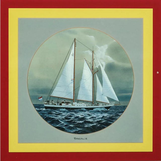 "Eendracht" Watercolor & Gouache For Sale