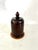 This stunning two tone treen canister box is made from Lignum vitae wood which is grown in the Caribbean and South...