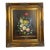 Vintage Floral Oil Painting on Canvas in Ornate Gilt Frame | European Style | For Sale