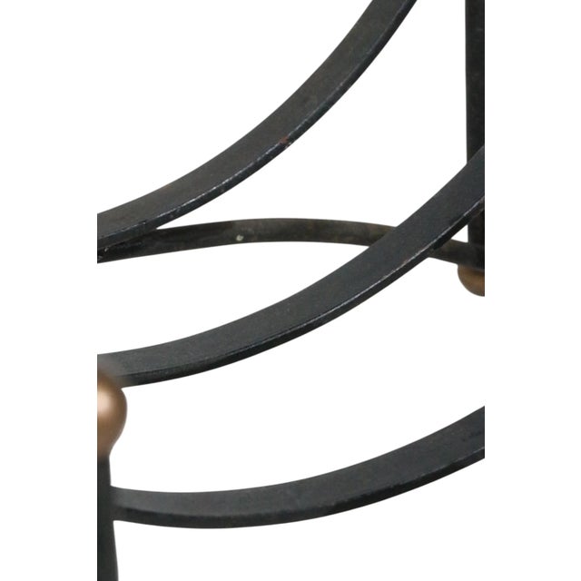 Mid 20th Century Wrought Iron Firewood Log Holder For Sale - Image 13 of 13