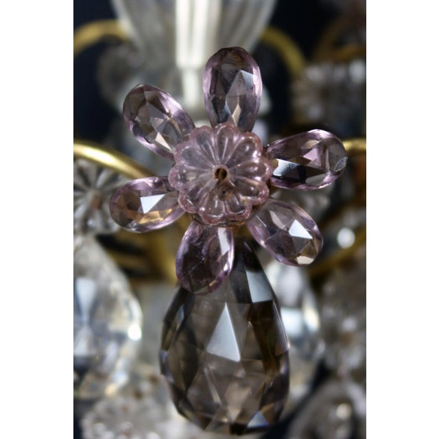 19th Century Crystal Chandelier For Sale - Image 5 of 12