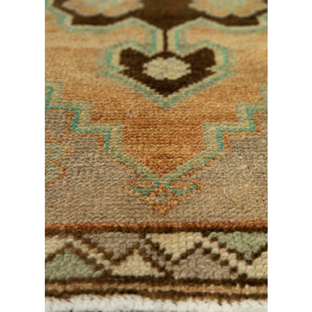 Turkish Turkish Mini Rug Oriental Hand Knotted Vintage Rug 1'8" x 2'11" #21259 For Sale - Image 3 of 8