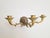 20th Century French Bronze & Brass Wall Sconces with Lion Heads, Set of 2 For Sale - Image 6 of 14