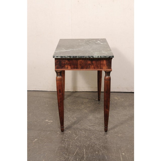 Early 19th C. French Marble Top Console For Sale - Image 4 of 12