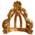 Ornamental & Decorative Materials Italian 19th C. Gold Leaf Crown For Sale - Image 7 of 7
