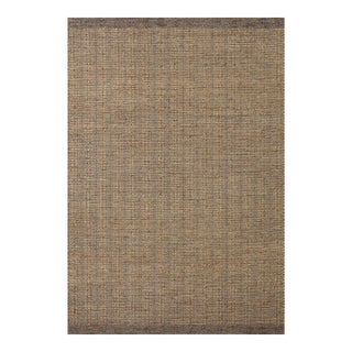 Jean Stoffer x Loloi Cornwall Mocha / Natural 5'-0" x 7'-6" Area Rug For Sale