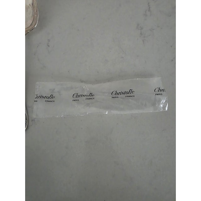 Christofle Marly 108-Piece Silverplate Flatware Set W/ Original Chest – Many Pieces Unused For Sale In Washington DC - Image 6 of 7