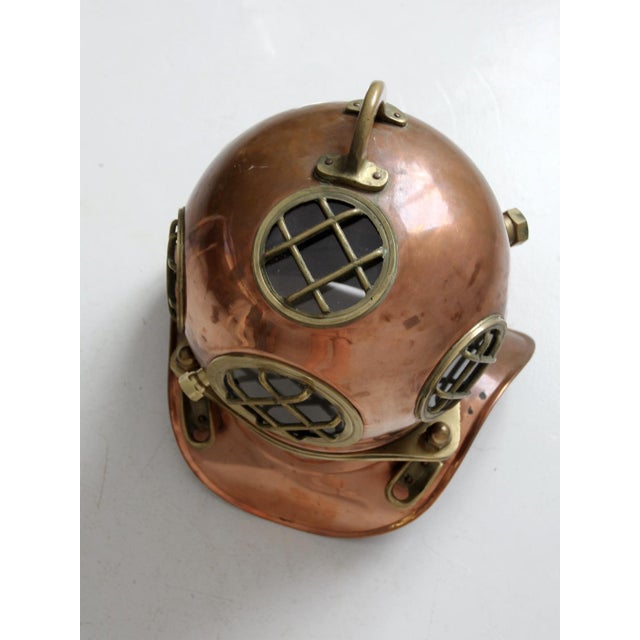 Antique Copper Diving Helmet For Sale - Image 12 of 12