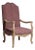19th Century France Louis XIV Antique White Wood Armchair For Sale