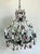 Hollywood Regency Vintage Regency Cut Crystal Chandelier For Sale - Image 3 of 6