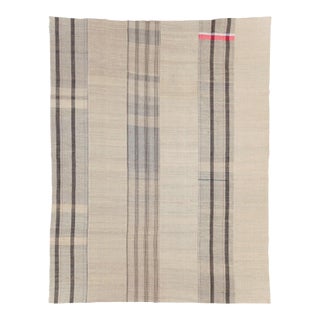 Galerie Shabab Collection Mid-20th Century Handmade Turkish Flatweave Kilim Room Size Carpet For Sale