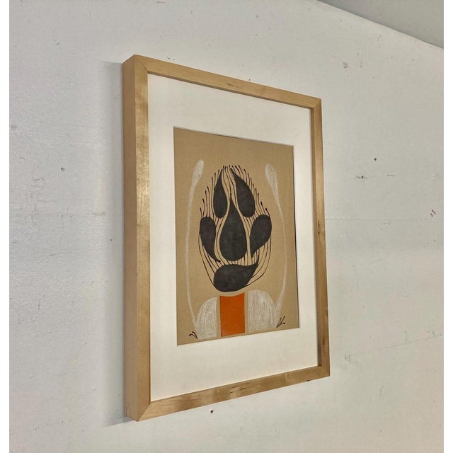 Abstract Modern Multi-Media Abstract Art Signed by Artist For Sale - Image 3 of 7