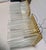 Mid 20th Century Mid 20th Century Postmodern Gaetano Sciolari Style Brass and Glass Rods Flush Mount - A Pair For Sale - Image 5 of 14