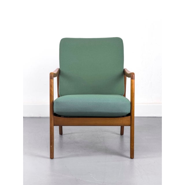 Mid-Century Modern Danish Model FD-109 Lounge Chair by Ole Wanscher for France & Daverkosen, 1950s For Sale - Image 3 of 18