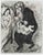 Marc Chagall, Nude Circumcision, Edition of 275, 1956, Etching For Sale