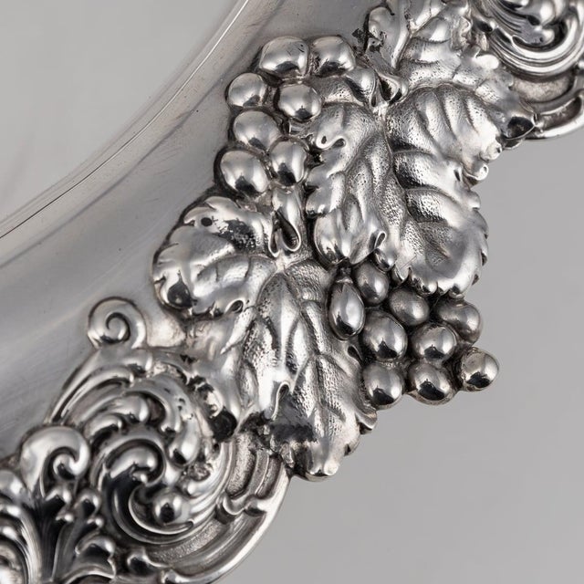Silver and Glass Bowl from Tiffany & Co For Sale - Image 4 of 11