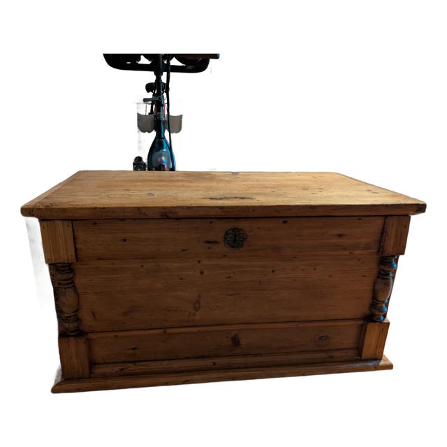 1920s Blanket Chest/Coffee Table or Toy Box For Sale