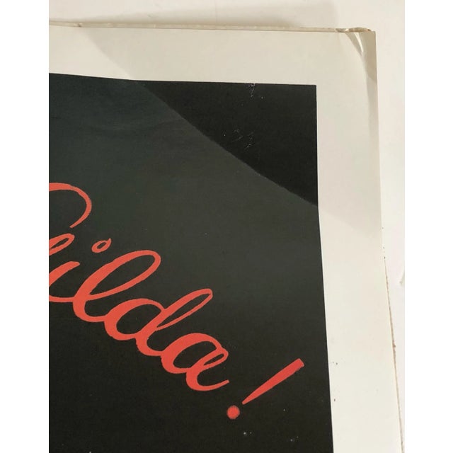 1946 Gilda Film Poster For Sale - Image 4 of 7
